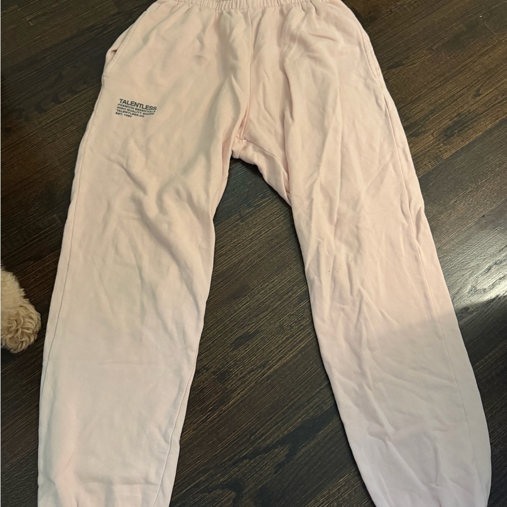 Talentless Pink Joggers and hoodie set
